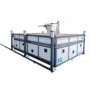 <span class=keywords><strong>Four</strong></span> de cintrage de verre en U pour la fabrication de verre courbé pour meubles avec deux chambres de cuisson - Product Image 3