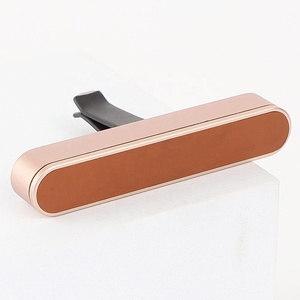 2025 personnalisé luxe voiture parfum diffuseur éclairage ambiant en alliage d'aluminium désodorisant Gel solide parfum crème évent aromathérapie - Product Image 6