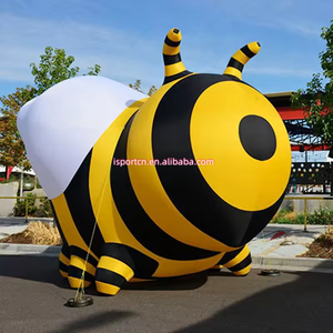 Inflables Publicitarios en Oferta, Abeja de Dibujos Animados, Modelo de Abeja Inflable <span class=keywords><strong>Gigante</strong></span>, Animal Inflable de Miel para Decoración - Product Image 4
