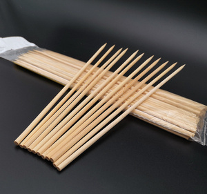 Emballage personnalisé, brochettes en bambou naturel de 2,5 mm, 3 mm, 4 mm, 5 mm, bâtonnets en bambou jetables de qualité alimentaire pour barbecue, fruits, kebab, viande - Product Image 6