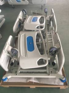 Giường Bệnh Viện Y tế ginee với năm chức năng bao gồm điều chỉnh chiều cao, điều chỉnh lưng và điều chỉnh đầu gối. - Product Image 3