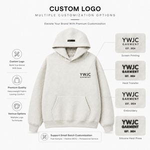 Sudadera con Capucha de Forro Polar Grueso de 300g para <span class=keywords><strong>Hombre</strong></span>, con Logotipo Personalizado al por Mayor, Estilo Urbano, Oversize, Unisex, Ajuste Holgado, OEM - Product Image 2