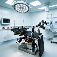 Camas Quirúrgicas Hidráulicas Manuales para Hospitales, Mesas Ginecológicas de Acero y Metal, Equipo Médico