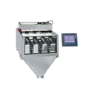 Balance électronique linéaire Bibo à quatre têtes pour machine d'emballage, pesage quantitatif de petits matériaux granulaires et en poudre - Product Image 1