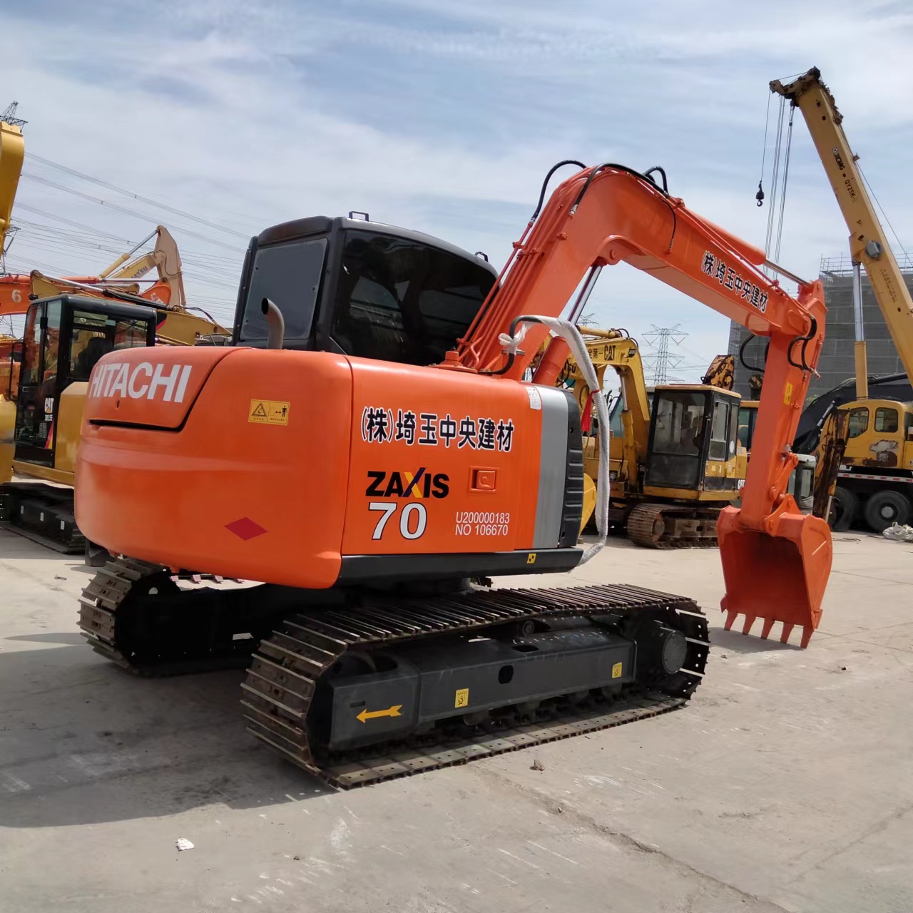 Secondhand Tractor HITACHI ZX70 70 ZX HITACHI 70 70Hitachi Japan