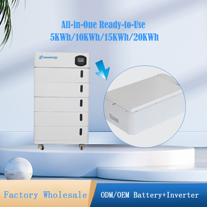 Batería LiFePO4 Apilable Todo en Uno de 5kWh, 10kWh, 15kWh, 51.2V, 200Ah/300Ah/400Ah para Almacenamiento de Energía Doméstica, Sistema Solar Híbrido, Red CAN - Product Image 2