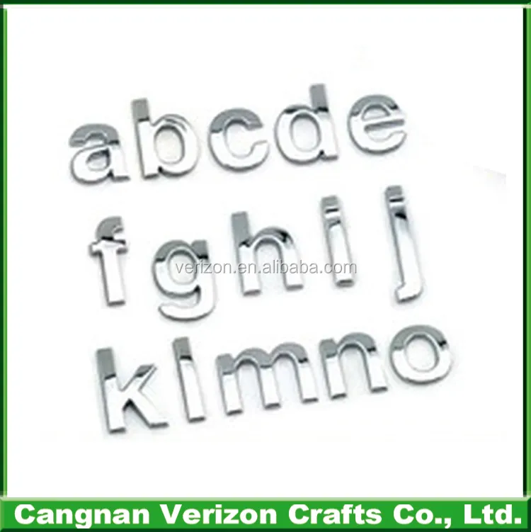 3d Auto Badge Sticker Embleem Embleem Verchroomd Abs Verchroomd Auto Embleem