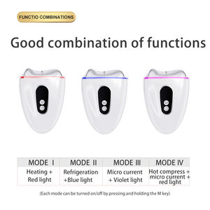 Masajeador Facial y de Cuello con Compresas Frías y Calientes, Masajeador <span class=keywords><strong>Guasha</strong></span> Portátil 2026, Herramienta de Masaje Facial <span class=keywords><strong>Guasha</strong></span> con Logotipo Personalizado - Product Image 3
