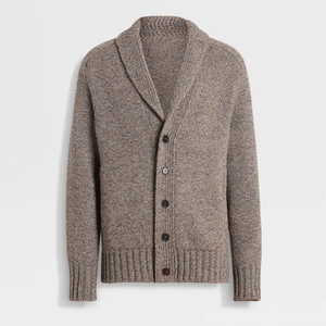 2025 maglione <span class=keywords><strong>Cardigan</strong></span> Casual da <span class=keywords><strong>uomo</strong></span> in lana lavorato a maglia manica lunga con collo a scialle e <span class=keywords><strong>bottoni</strong></span> in piumino traspirante per la stagione autunnale - Product Image 1
