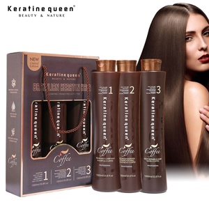 Set de Tratamiento de Keratina Ecológico Sin Formaldehído, Fórmula Profesional 2 en 1 para Alisar y Reparar el Cabello con Proteínas, Segura y Efectiva - Product Image 2