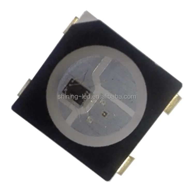 Lamp Beads Light Black / White Version Housing IC Point Control 4-Pin 5050 RGB SMD SK6812 LED Chip with Black Shell