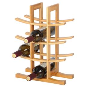 Exhibidor de Vino de Madera Creativo para Fiestas, Venta al por Mayor de Fábrica, Embalaje en Cartón - Product Image 1