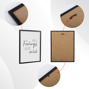 Nhà Máy Bán buôn Chất lượng cao giá rẻ màu đen tường Gallery khung ảnh 30x40cm <span class=keywords><strong>MDF</strong></span> khung ảnh - Product Image 5