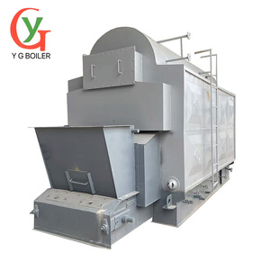 Chaudière à vapeur automatique série YG DZL 1-8 T/H, à biomasse, charbon et <span class=keywords><strong>bois</strong></span>, économe en énergie, haute sécurité pour le chauffage central et des serres - Product Image 1