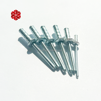 Rivet aveugle en acier à tête bombée multigriffe Gesipa SS304 SS316 pour l'installation de panneaux solaires