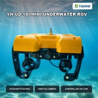 Drone sous-marin à chenilles pour le sauvetage, la pêche, l'aquaculture, la patrouille, robot intelligent, vente en gros, caméra 1080p, lumières LED