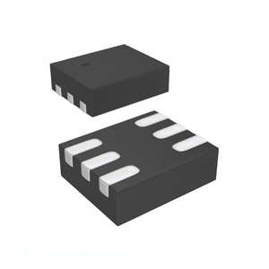 Componentes Electrónicos en Línea, Gestión de Energía (PMIC) STM6524AHARDL6F 6 UFDFN, Circuito Integrado Supervisor de Reinicio Inteligente 6UDFN, Circuito Integrado en Stock - Product Image 1
