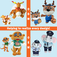 Fabricant vente en gros Mini jouets d'animaux en peluche, chat mignon et doux