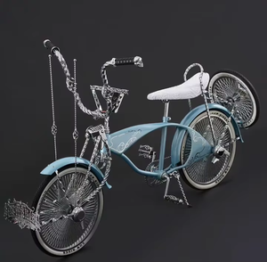 Bicicletta Lowrider OEM CG Personalizzata da 20 Pollici, Nuovissima Bici Cruiser Stile Chicano con Sella a Banana, Bicicletta Lowrider Premium - Product Image 3
