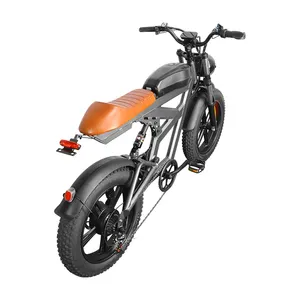 MIDONKEY MDK-ZS Wholesale Aluminum Alloy 750W Motor 48V 22.5Ah 20*4.0 Wheel Size Electric Mountain Bicycle