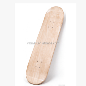 Planche de skateboard vierge personnalisable avec logo, 31x8 pouces, en bois d'érable 7 plis, double kick, planche professionnelle - Product Image 3