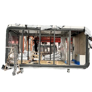 Módulo de Oficina Móvil con Estructura de Aluminio, Diseño Rectangular Minimalista, Oficina en Casa, Independiente, Requiere Ensamblaje - Product Image 1
