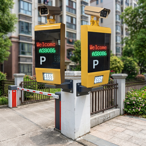 Solución de estacionamiento personalizada de punta a punta que incluye dispensador de tickets con reconocimiento de tarjetas y quiosco de pago con hardware y software para supermercados - Product Image 1