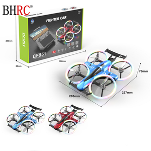 Drone pour enfants CF-951, jouet, vol à 4 canaux, mode sans tête, télécommande, quadricoptère avec éclairage LED - Product Image 1