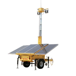 Remorque CCTV solaire à essieu unique VTS4P-M à haut niveau de sécurité avec indice d'étanchéité IP65 - Product Image 2
