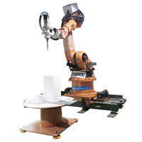 6 axes 12kw Hiteco Swing broche 360 degrés 6d CNC routeur gravure Robot bras Machine