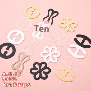 Tirantes de Plástico para Ropa Interior, Antideslizantes, Ajustables, con Hebilla, Invisible, Anti-caída, Fijación para <span class=keywords><strong>Sujetador</strong></span> - Product Image 3