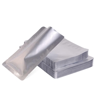 Sacs en film polyester multicouche thermosoudés sous vide en aluminium, qualité alimentaire, pour logos personnalisés, viande et snacks, vente en gros