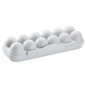 12-Grid Plastic <b>Egg</b> Tray Holder Shockproof <b>Eggs</b> Slot Tray Box for Kitchen for Food <b>Storage</b> During Camping Picnics Hiking Travel - Product Image 6