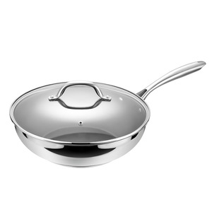 Deshilang Denuo Stainless Steel Cookware Set 2 Piece Frying Pan Soup Pot Non Stick Oven Safe - Product Image 3