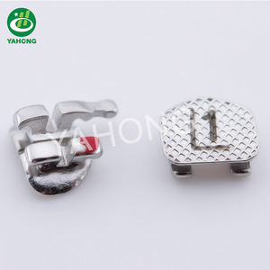 Yahong 50set/1000 pezzi 0.022 materiali ortodontici staffe per bretelle dentali Roth 345 gancio <span class=keywords><strong>Laser</strong></span> Mark - Product Image 3
