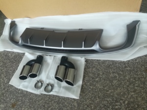 Accessori auto parti automobilistiche labbro paraurti posteriore per Audi <span class=keywords><strong>A5</strong></span> Sline <span class=keywords><strong>2017</strong></span> aggiornamento S5 diffusore - Product Image 4