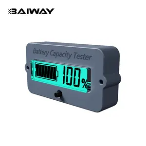 LY4 12V 24V 36V 48V battery capacity tester battery level indicator battery monitor voltage meter voltmeter for ups e-bike