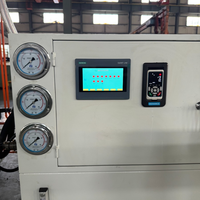 Table de travail mobile personnalisée pour presse hydraulique à quatre colonnes de 80T, contrôlée par PLC avec écran tactile
