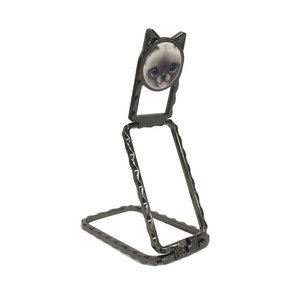 Máy tính để bàn lười biếng khung đa chức năng dễ thương trở lại thanh gấp kim loại vòng khóa xe khung điện thoại bán buôn - Product Image 3