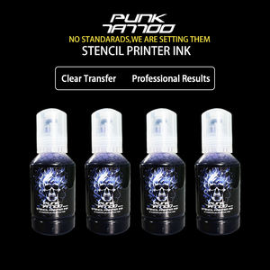 Tinta para <span class=keywords><strong>Impresora</strong></span> de Plantillas de <span class=keywords><strong>Tatuajes</strong></span> Punk para Suministros de Arte Corporal, Tinta Original para <span class=keywords><strong>Impresora</strong></span> al por Mayor - Product Image 1