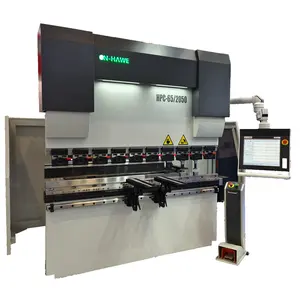CNHAWE alta calidad mejor precio CNC sistema 65T2500 DA53T 6 + 1 prensa plegadora hidráulica