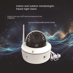 Graffiti nhà cho giám sát 6 triệu hồng ngoại Night Vision intercom DOME Ngoài Trời Wifi HD CMOS máy ảnh IP66 H.265 báo động - Product Image 1
