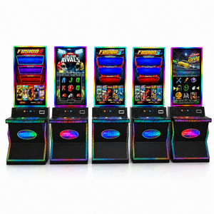 Machine de jeu d'arcade verticale multi-jeux avec écran tactile de 43 pouces, fonctionnement à pièces et éclairage LED - Product Image 1