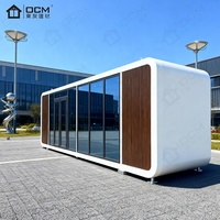 Cabine en bois préfabriquée Apple, maison modulaire miniature, villa, complexe hôtelier, glamping, Airbnb, lodge de jardin, cabine, unité de vie en plein air, retraite écologique