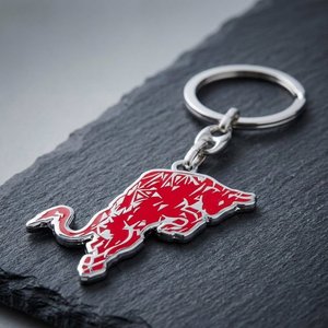 Portachiavi Red Bull Sprint RRI in metallo con logo - Product Image 4