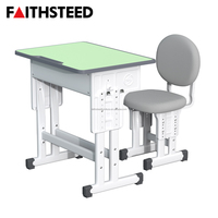 Chaise de bureau pour étudiants conçue de manière ergonomique et respectueuse de l'environnement avec réglage flexible de la hauteur pour une meilleure expérience d'apprentissage