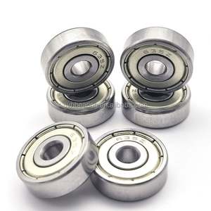 Rodamiento de Bolas de Ranura Profunda de Alta Precisión, 5mm de Diámetro Interior, Mini Rodamiento 635Z 635zz GCr15 5x19x6mm con Protector de Polvo - Product Image 1