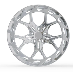 ล้อแม็กซ์ฟอร์จสั่งทำพิเศษขนาด 17 นิ้ว 5x114.3 5x112 สีเงิน อลูมิเนียมอัลลอย 6x139.7 98 มม. 40 มม. ออฟเซ็ตหลัง สำหรับใช้งานหลังการขาย - Product Image 4