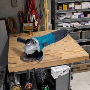 YJDP-894030 Industriële Grade Haakse Slijper 4.5Inch Small Body 750W Zware Glijbaan Elektrische <span class=keywords><strong>Grinder</strong></span> Voor Metalen Beton Snijden - Product Image 3