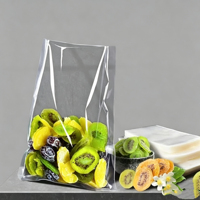 Sacs sous vide transparents imprimés en gravure double face, qualité alimentaire PA+PE, parois épaissies, résistants à la chaleur, pour emballage de pizzas, salades et gâteaux